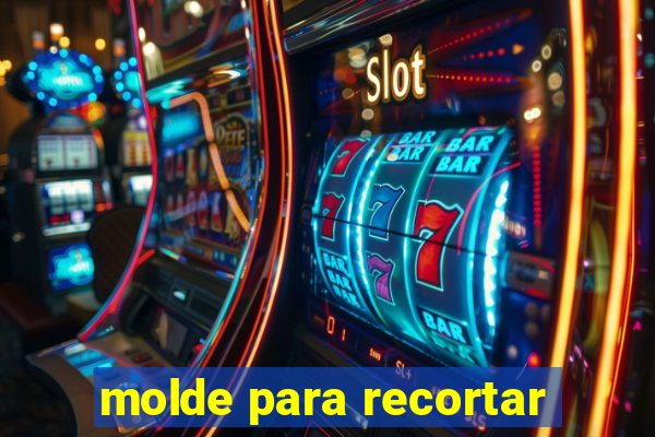 molde para recortar